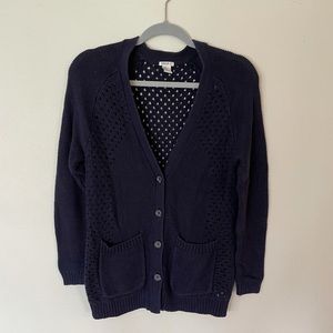 Forever 21 navy sweater/cardigan size small